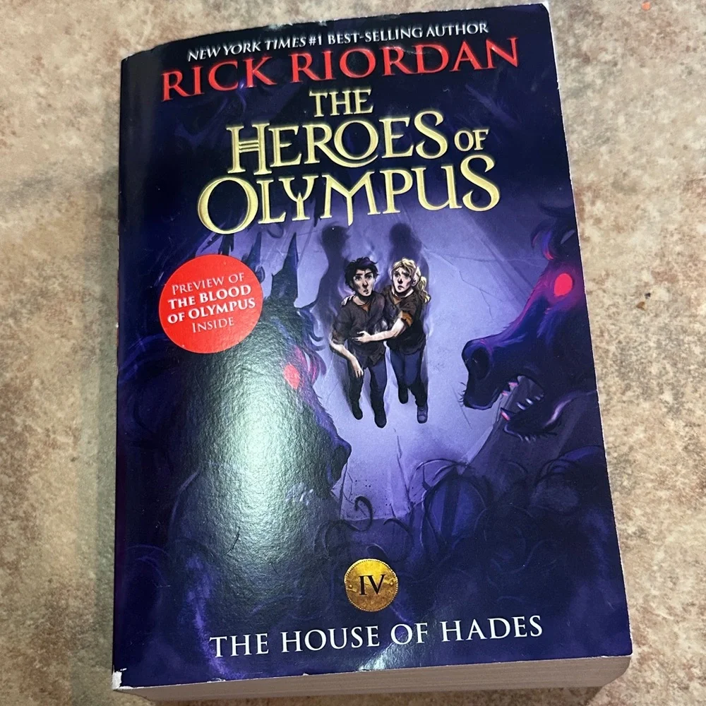The Heroes of Olympus Rick Riordan Book 4 House of Hades